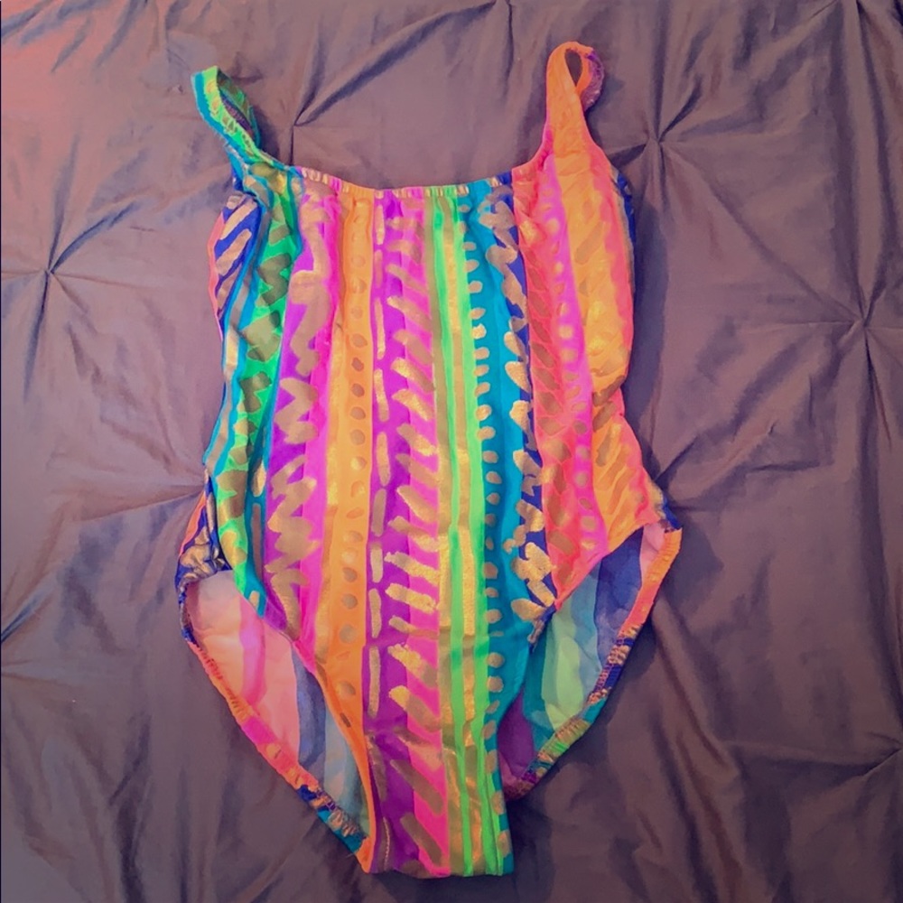 One piece bathing suit. Never worn!